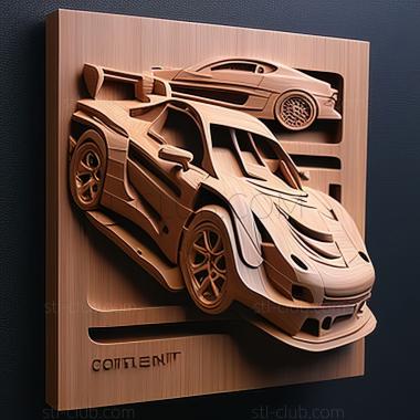 3D модель Игра Gran Turismo 2 (STL)